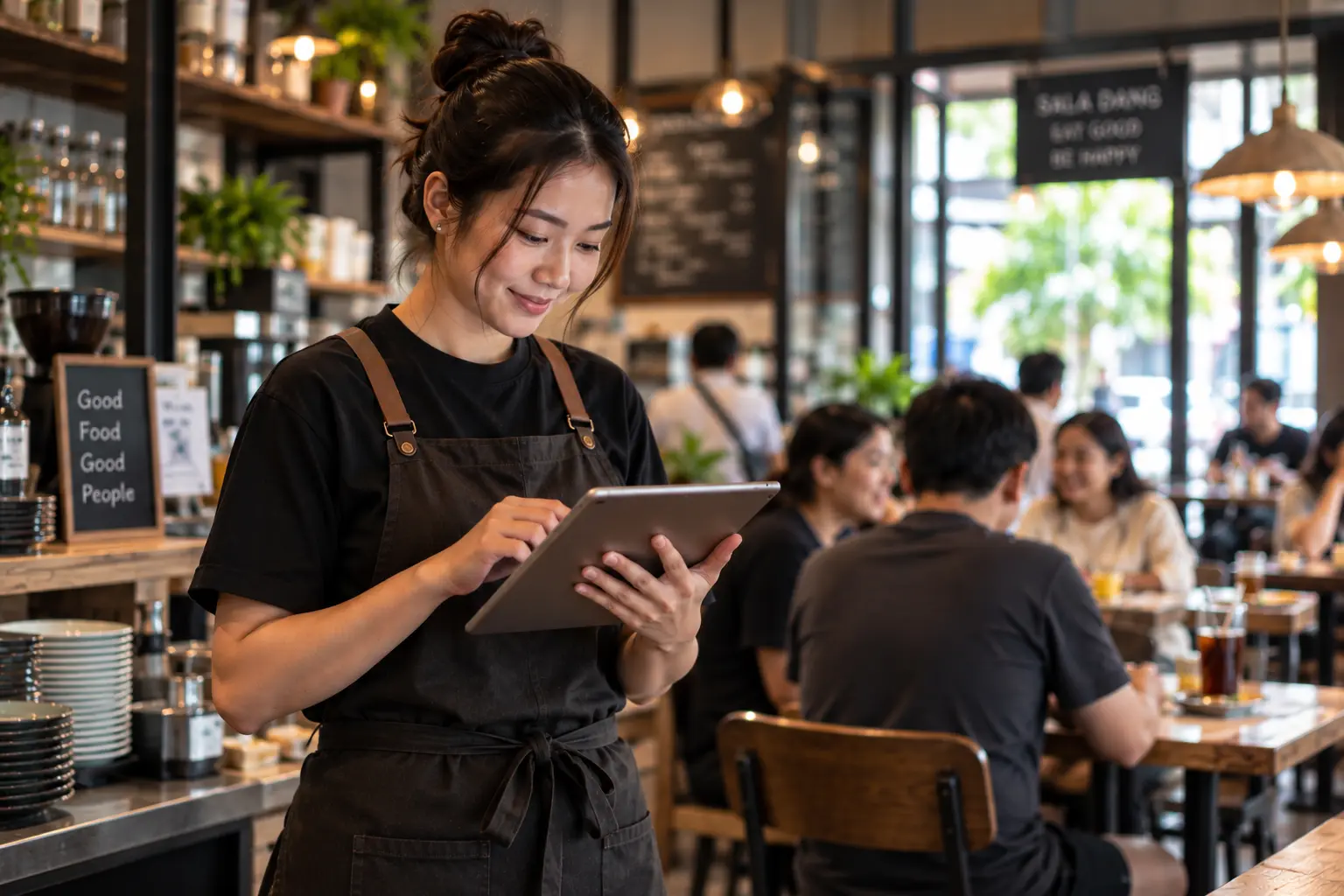 LaMai POS ระบบจัดการร้านอาหารที่ใช้งานผ่านมือถือ Tablet หรือ Laptop ได้โดยไม่ต้องมีเครื่อง POS